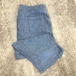 Old Navy Wide Leg Linen Pants